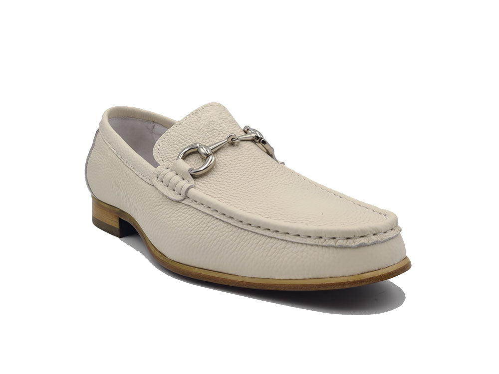 Victor Timeless Buckle Loafer in Leather Sole