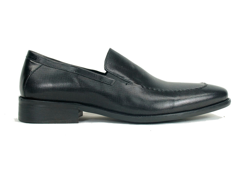 Textured Leather Loafer