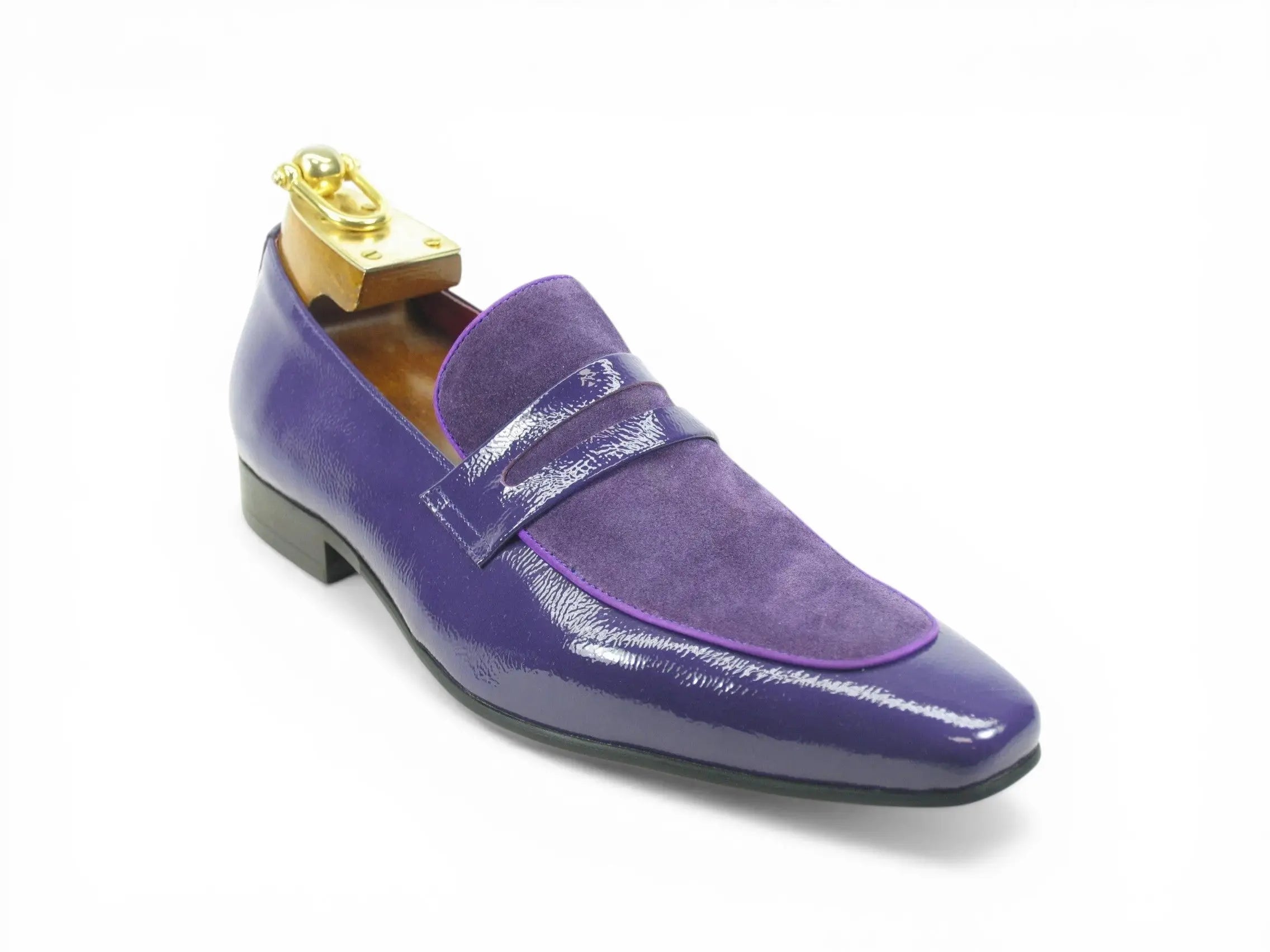 KS1377-12SC Patent Leather Loafer Carrucci