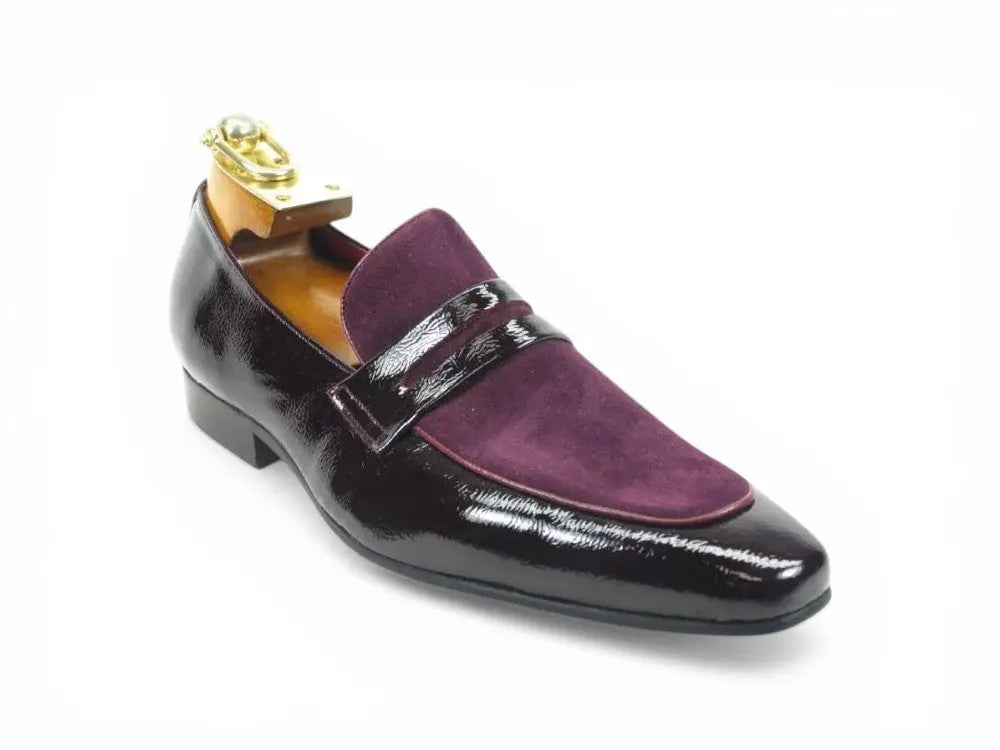 KS1377-12SC Patent Leather Loafer Carrucci