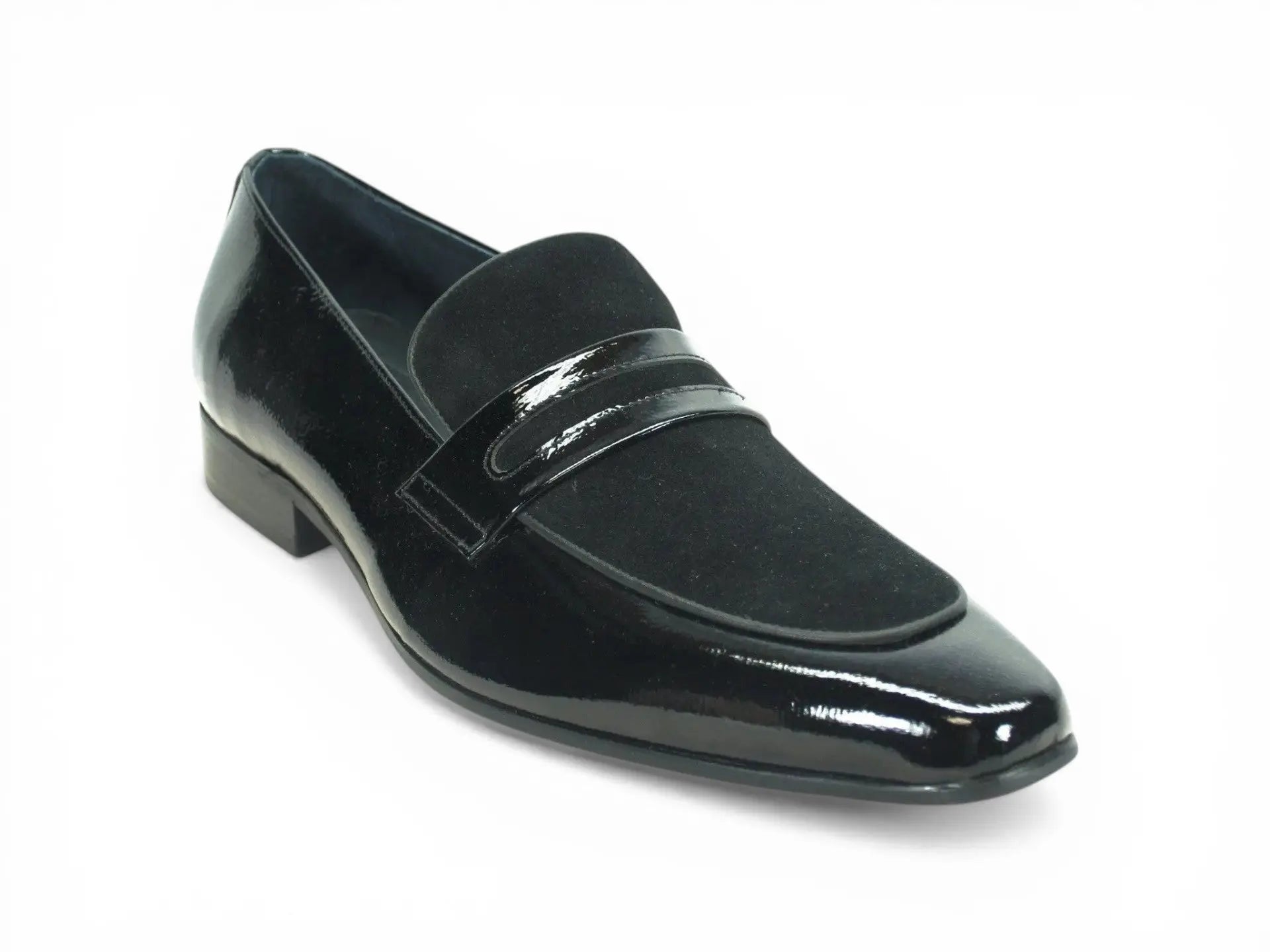KS1377-12SC Patent Leather Loafer Carrucci