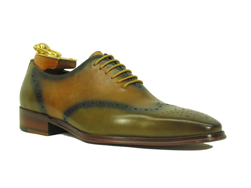 KS261-01 Carrucci Patina Calfskin Oxford Carrucci