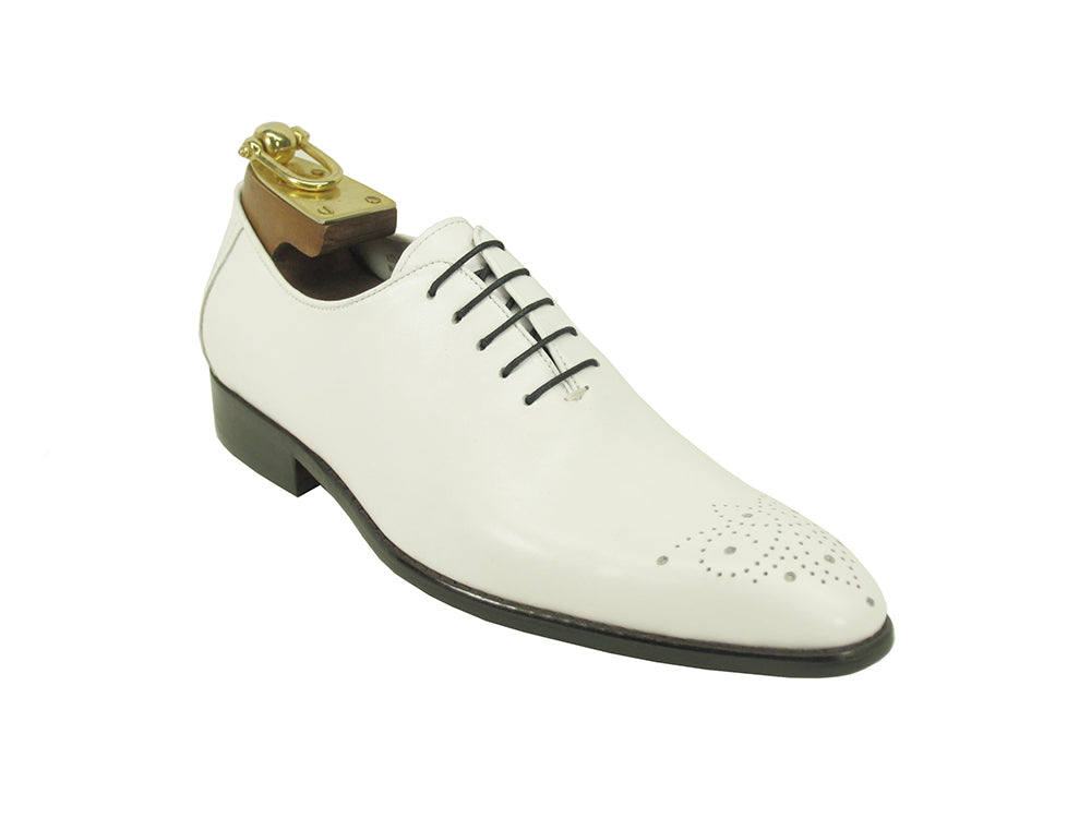 Hand Burnished Leather Wholecut Calf Oxford