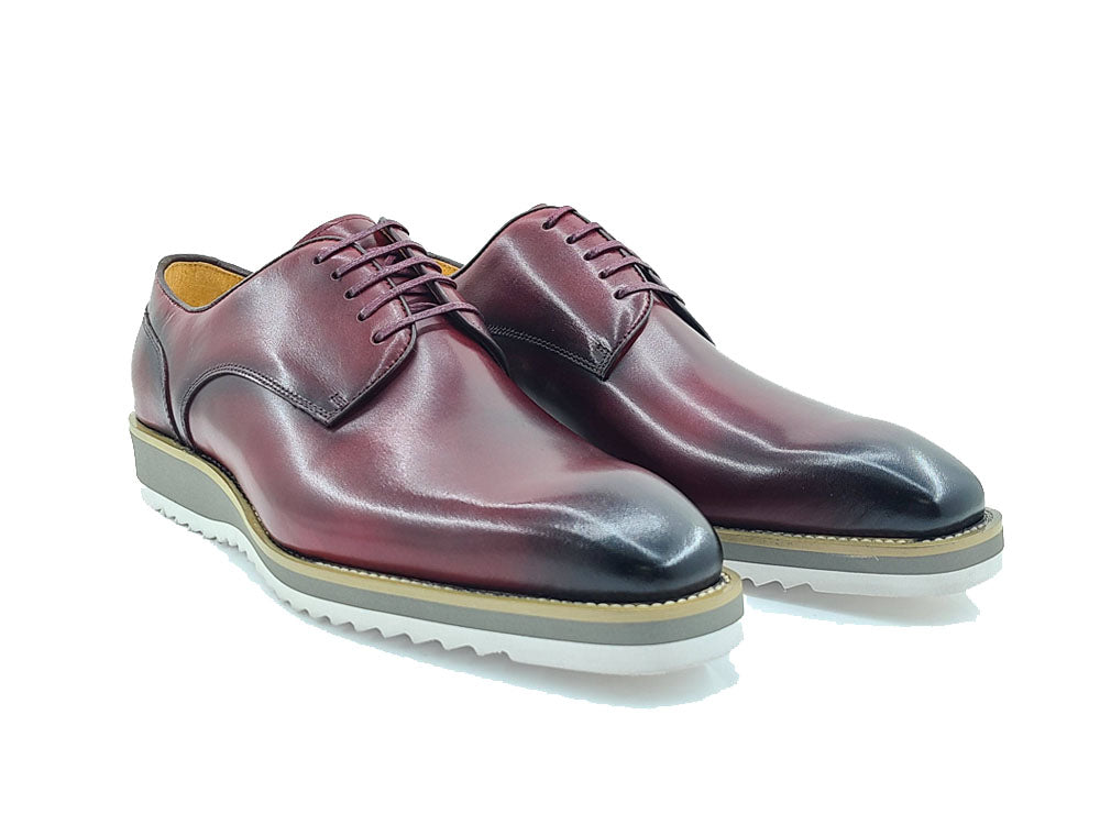 Carrucci Lace-up Leather Derby