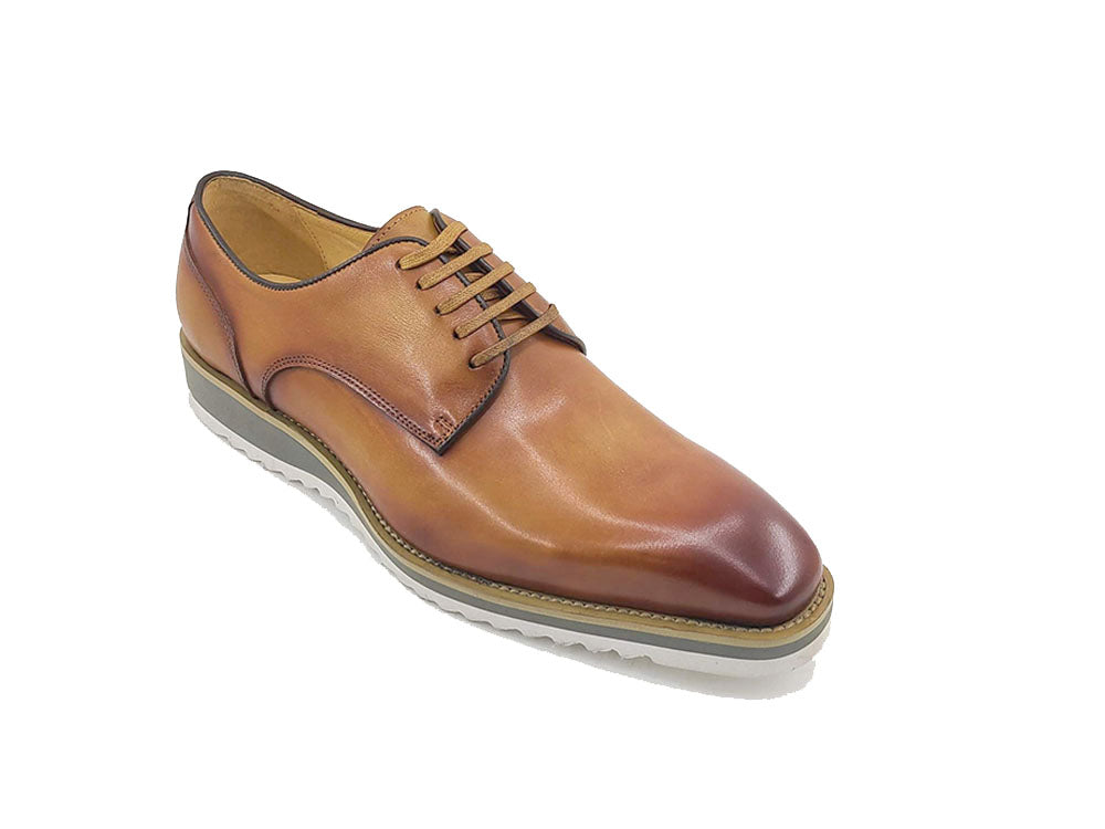 Carrucci Lace-up Leather Derby