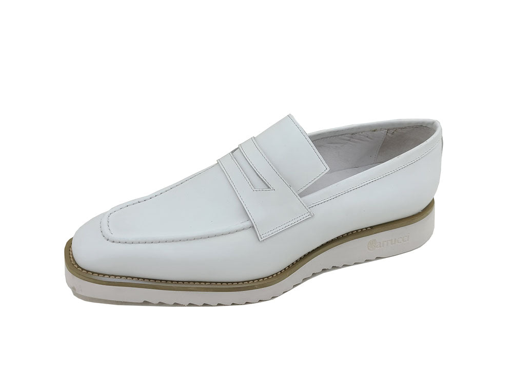 Fashion Patina Calf Penny Loafer with Lightweigh sole