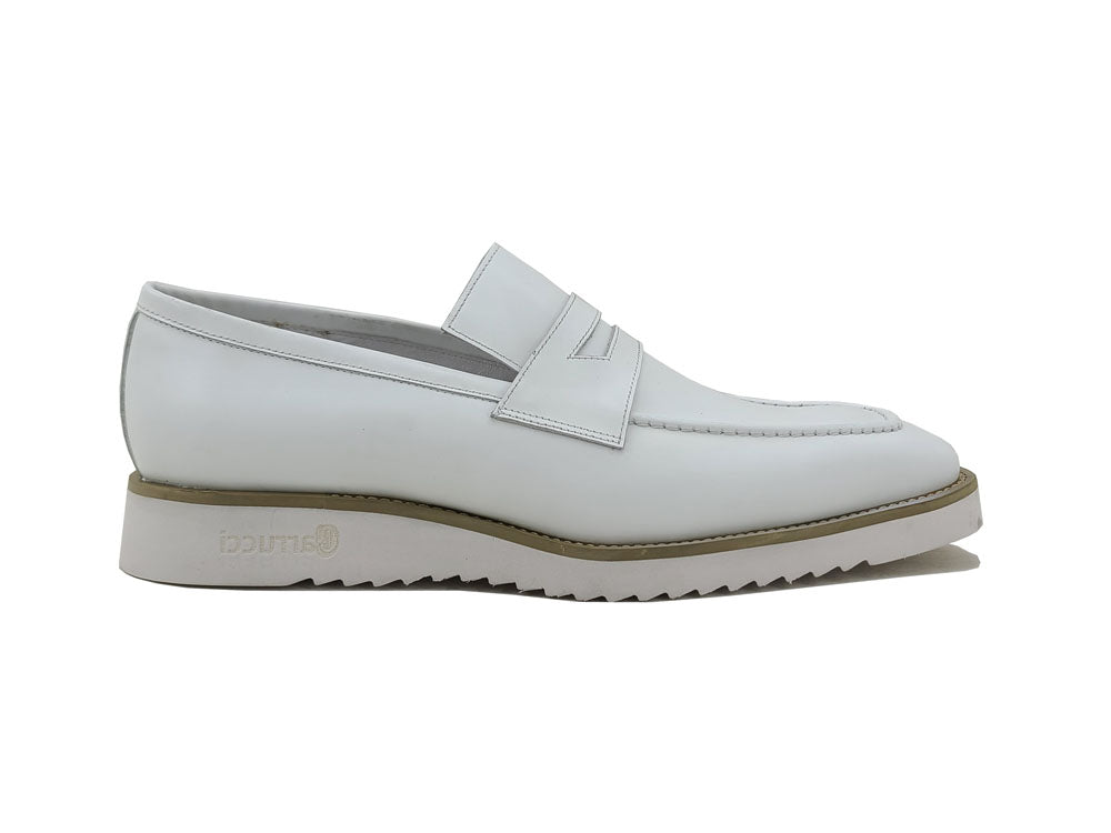 Fashion Patina Calf Penny Loafer with Lightweigh sole