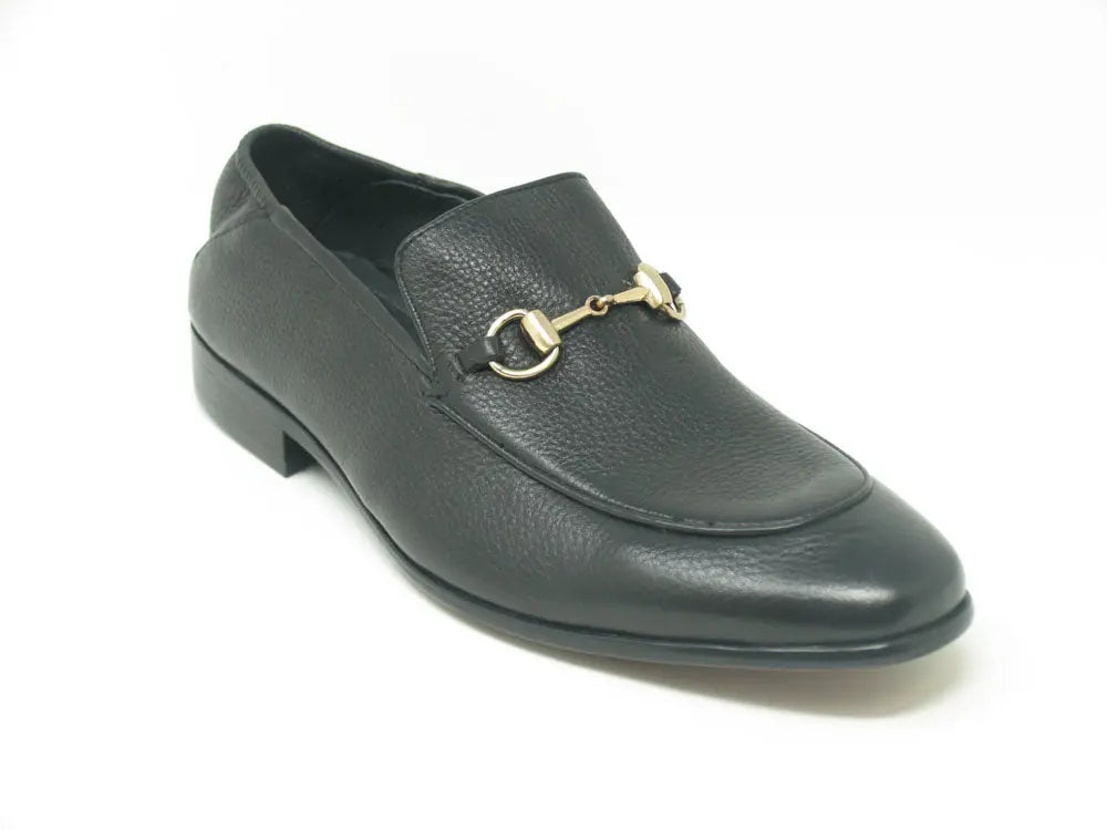 KS525-305 Soft Leather Casual Buckle Loafer/Mule Carrucci