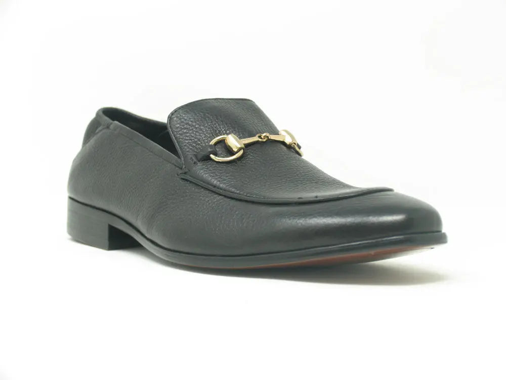 KS525-305 Soft Leather Casual Buckle Loafer/Mule Carrucci