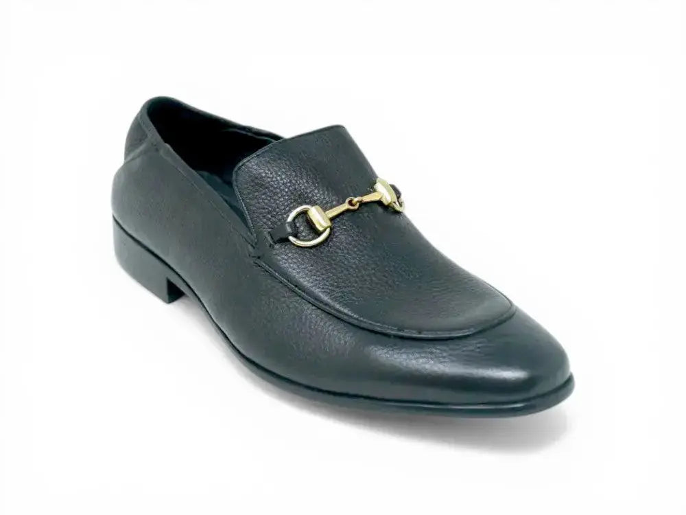 KS525-305 Soft Leather Casual Buckle Loafer/Mule Carrucci
