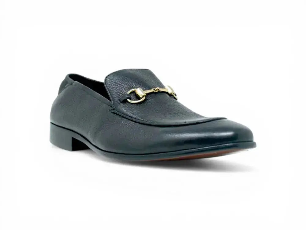 KS525-305 Soft Leather Casual Buckle Loafer/Mule Carrucci