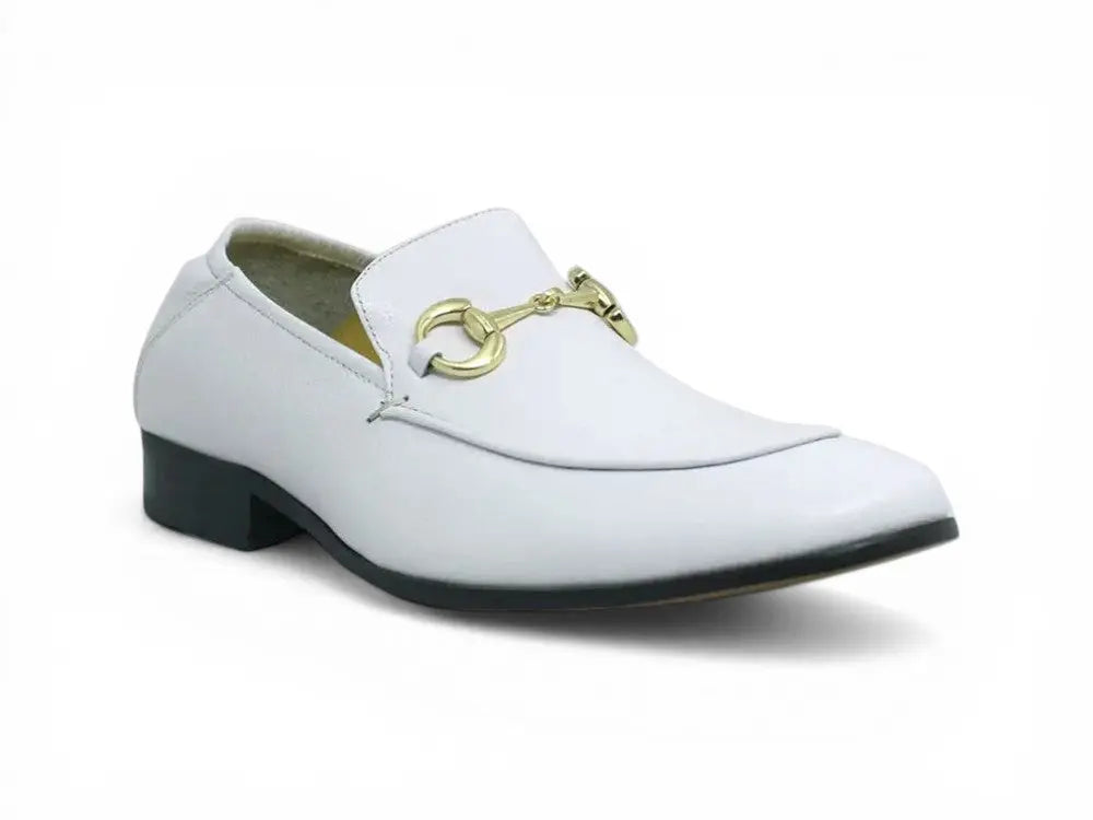 KS525-305 Soft Leather Casual Buckle Loafer/Mule Carrucci