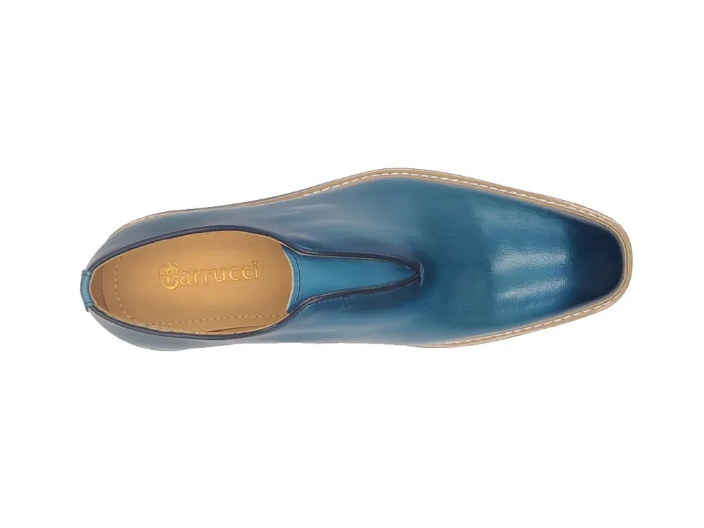 Laceless Loafer with Contrast color lightweight sole Carrucci