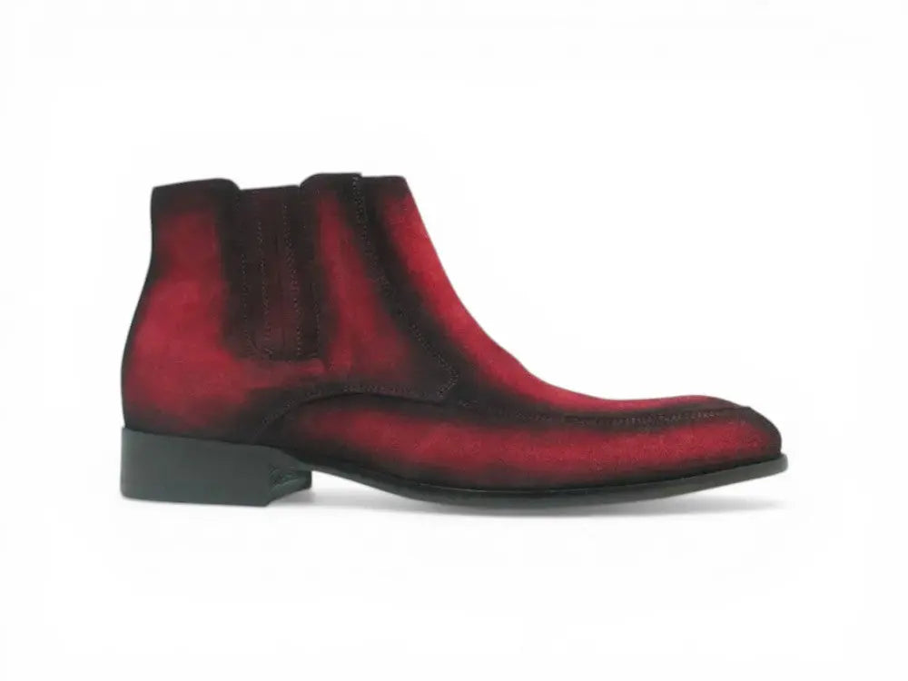 Leather Suede Chelsea Boots Carrucci