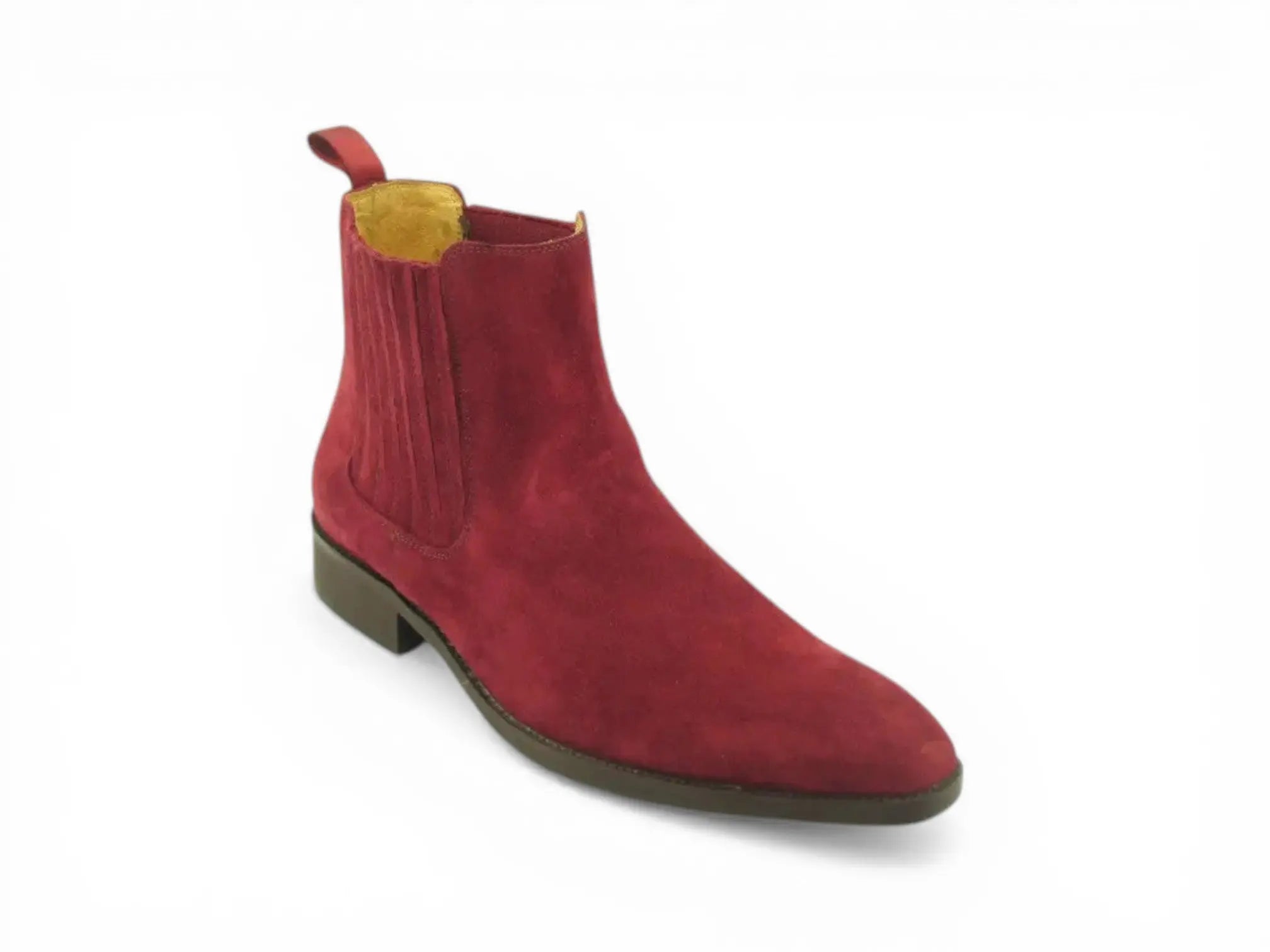Leather Suede Chelsea Boots Carrucci