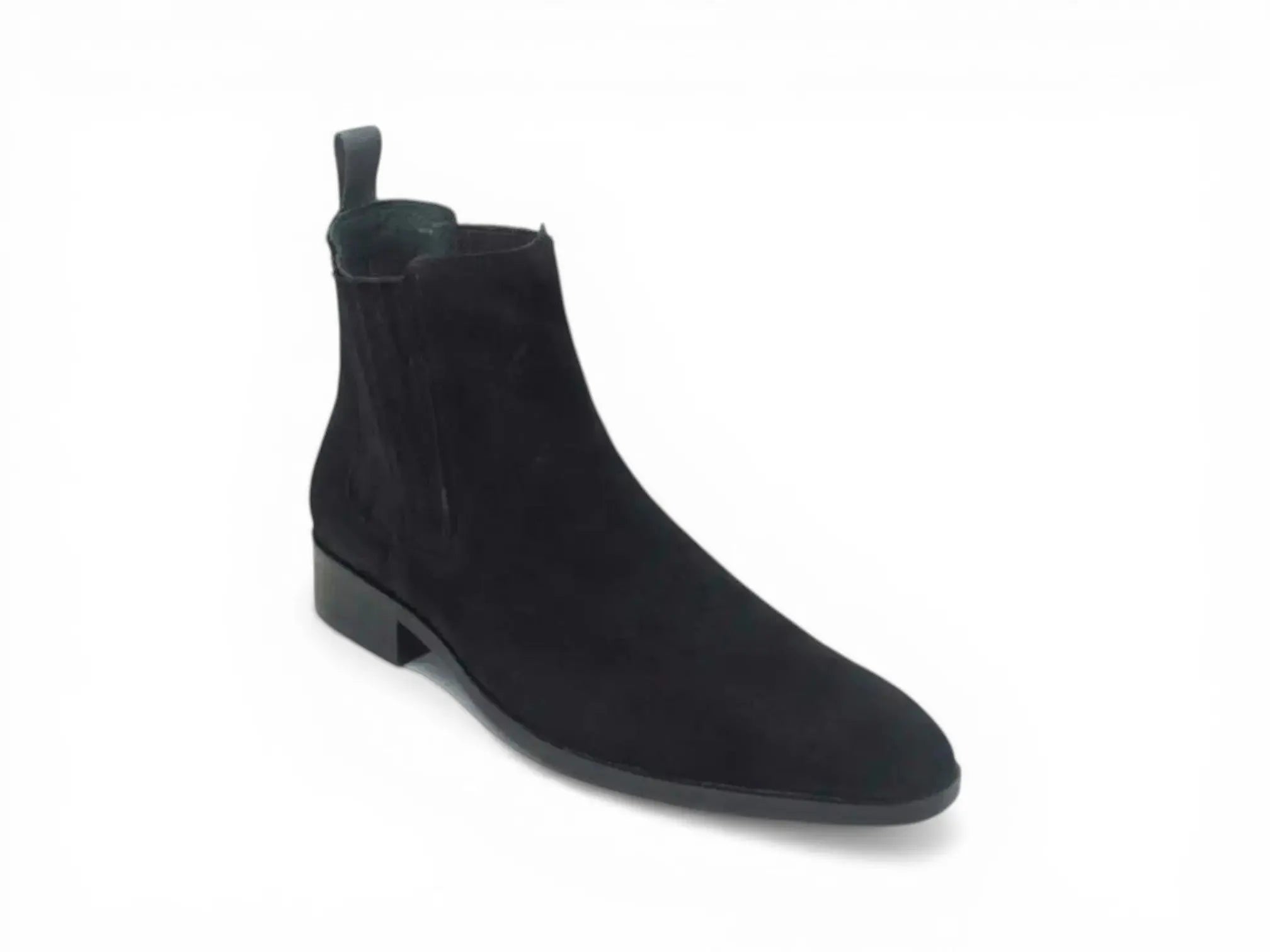 Leather Suede Chelsea Boots Carrucci