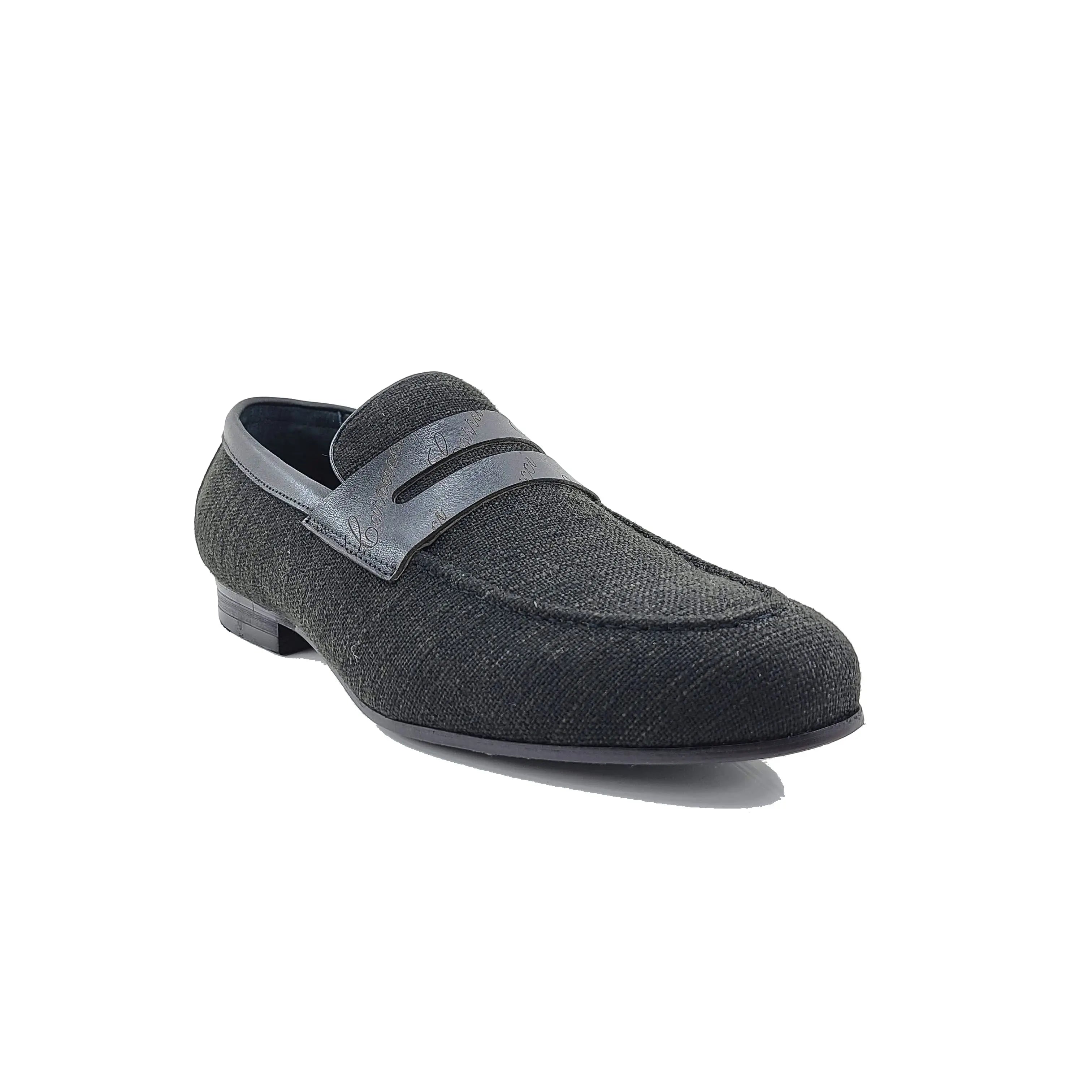 Life Style Penny Loafer W Leather Trim Carrucci