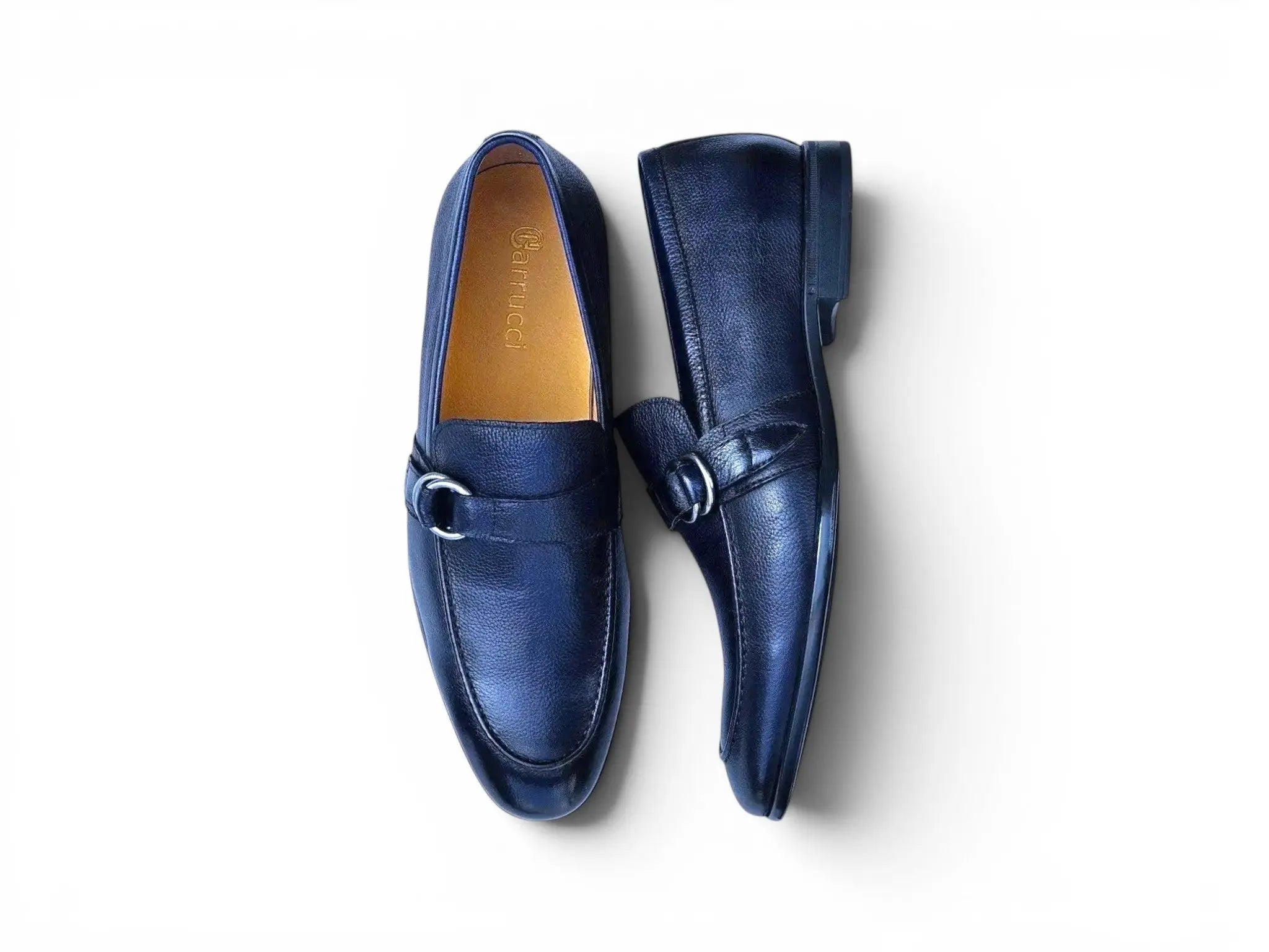 Double D-Ring Buckle Loafer Carrucci