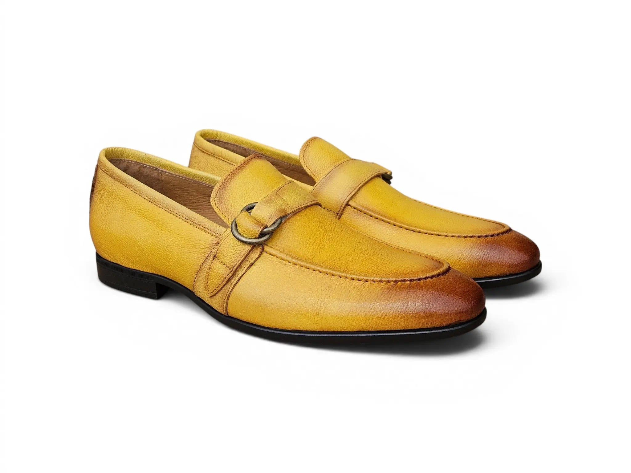 Loafer Shoes in Double D-Ring Carrucci