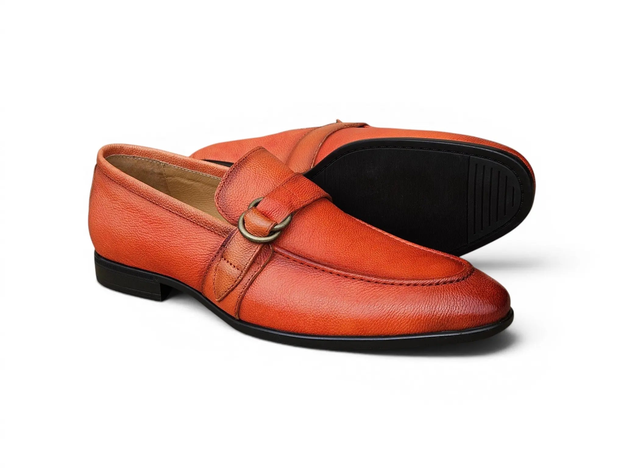 Loafer Shoes in Double D-Ring Carrucci