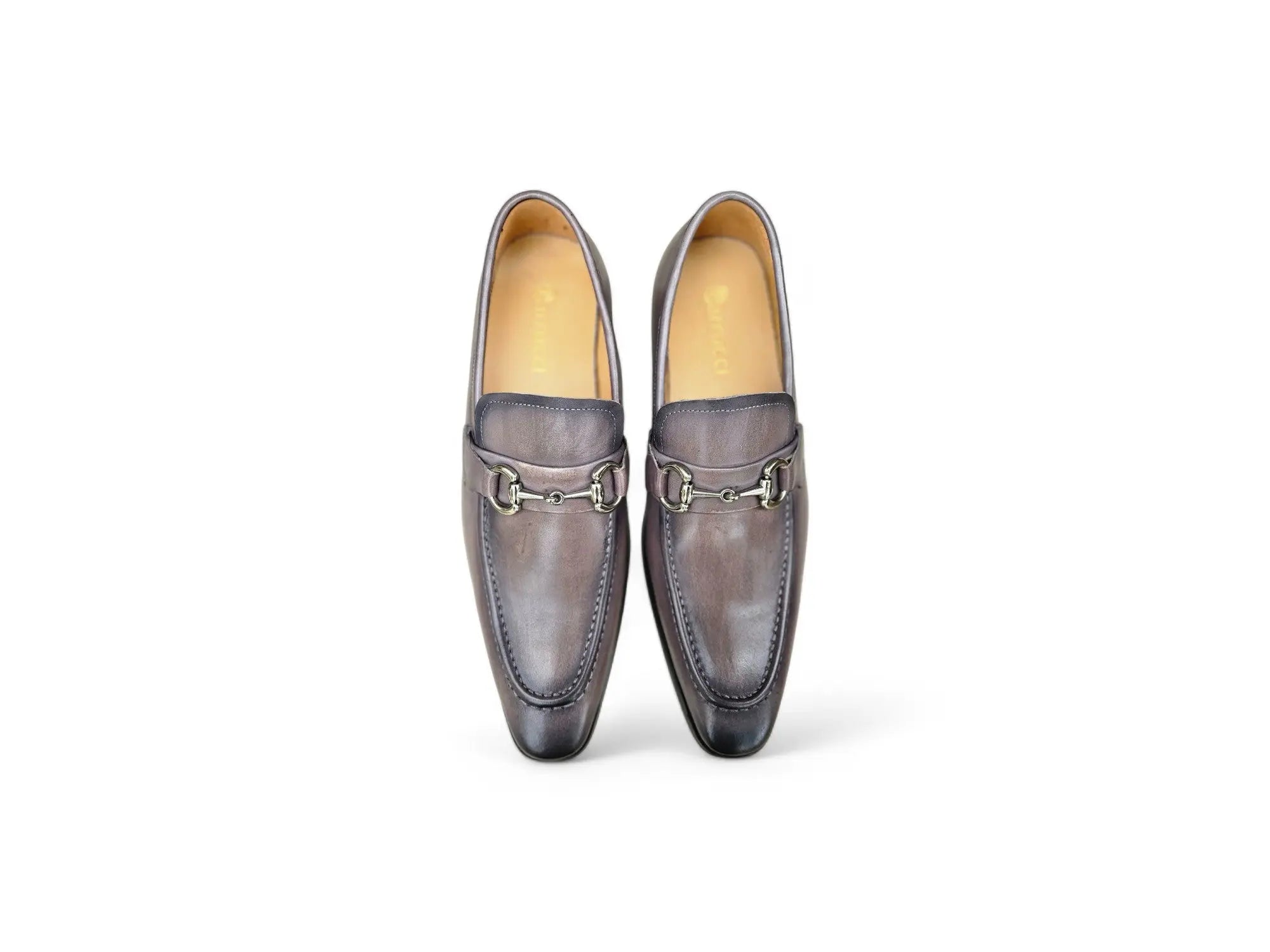 Men's Burnished Signature Buckle Loafer Carrucci