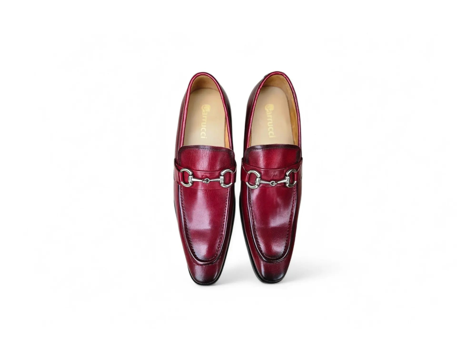 Men's Burnished Signature Buckle Loafer Carrucci