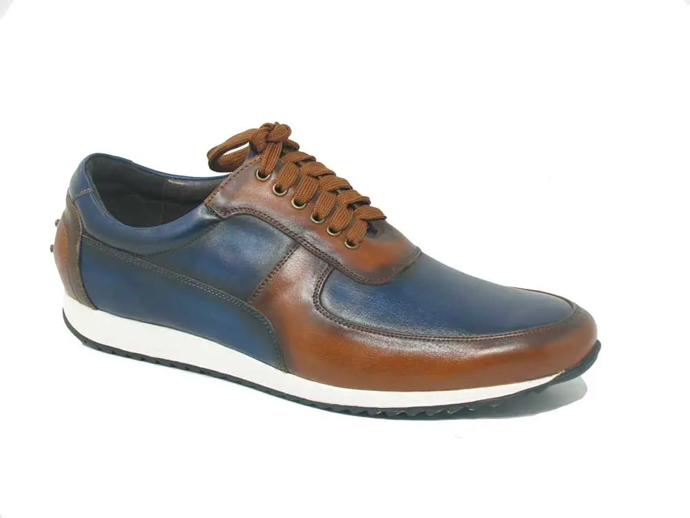 Men's Calfskin Leather Sneaker Carrucci