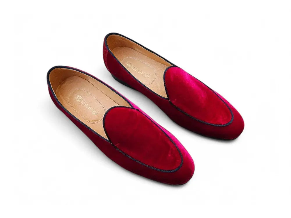 fitted lace wedding dress Men's Velvet Prom Shoe