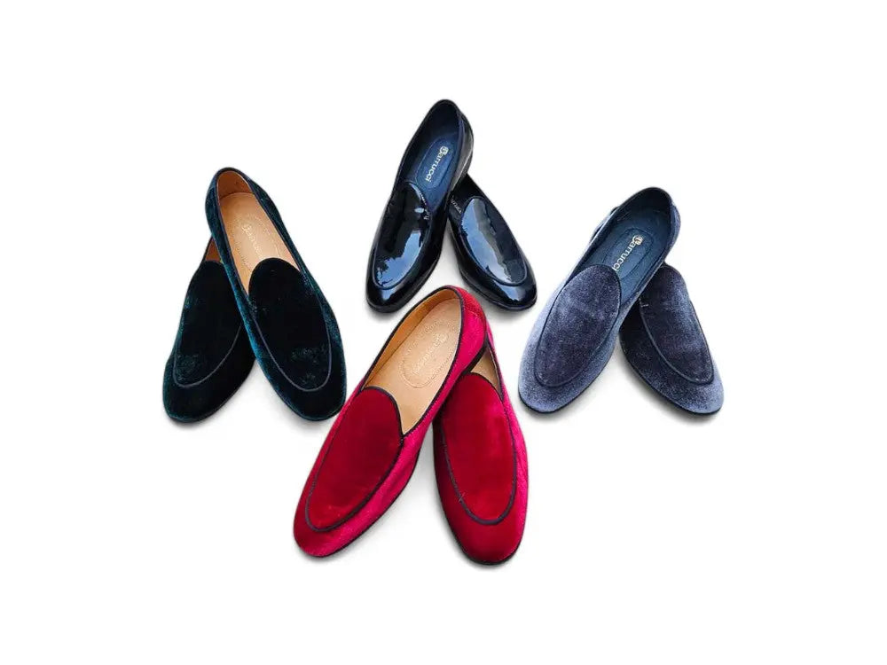 Men's Velvet Prom Loafer Carrucci