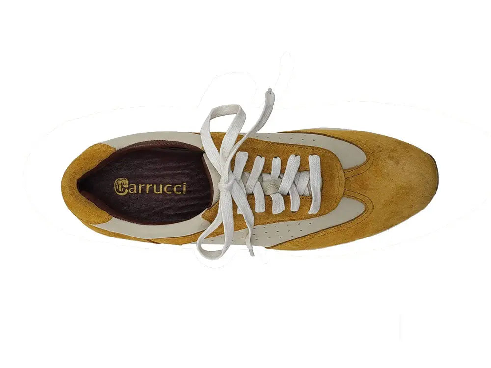 Mix Media Lifestyle Leather Sneaker Carrucci