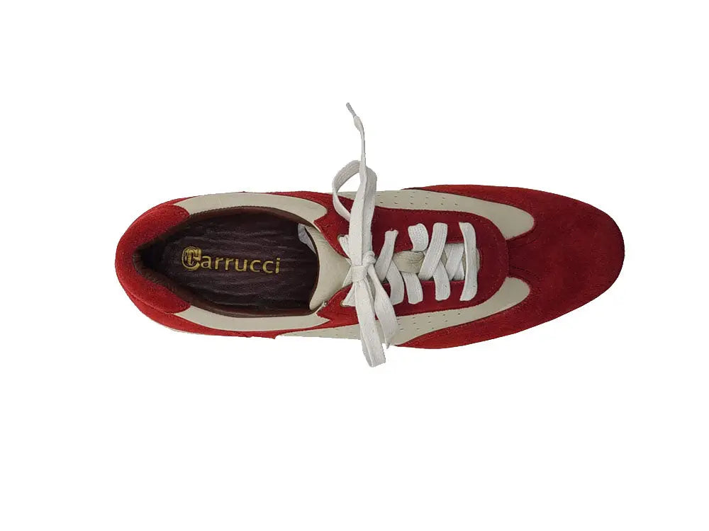 Mix Media Lifestyle Leather Sneaker Carrucci