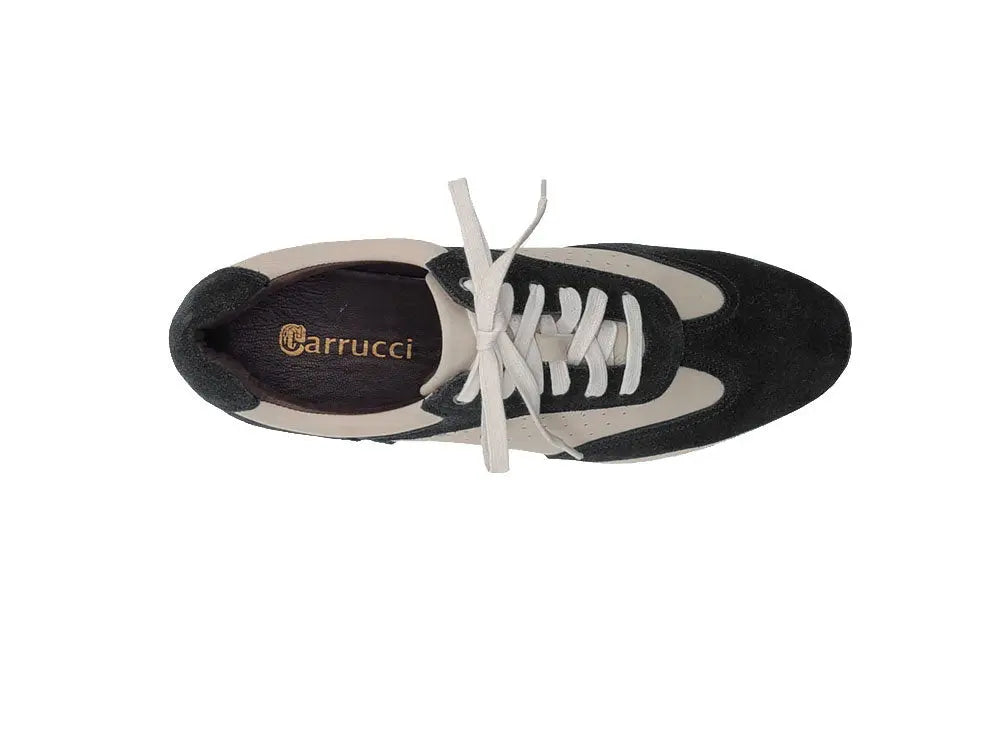 Mix Media Lifestyle Leather Sneaker Carrucci