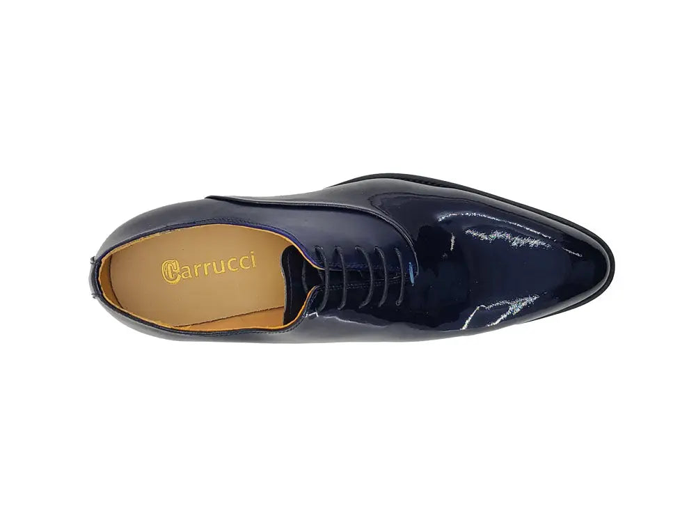 Mix Media Patent Leather Oxford Carrucci