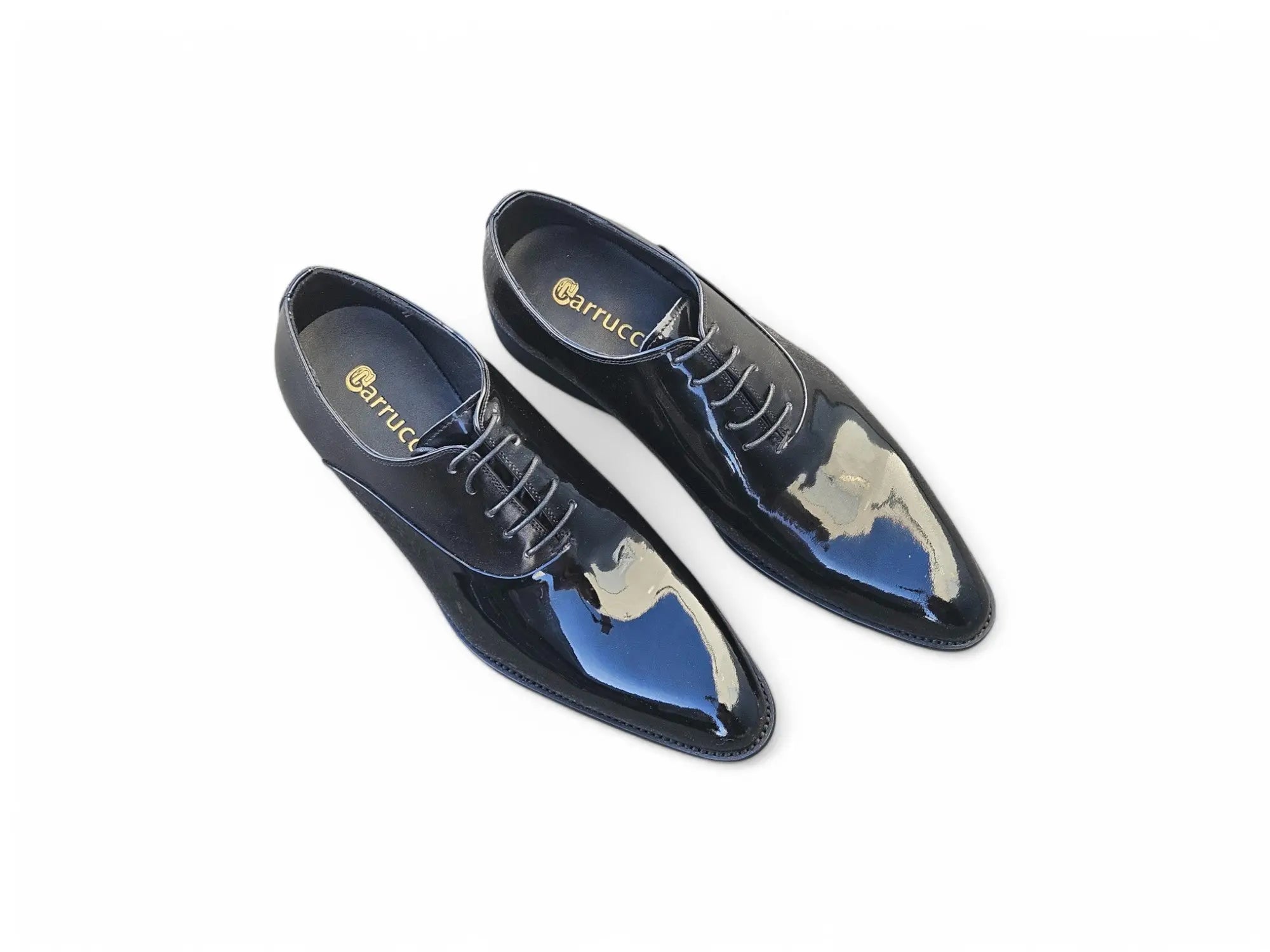 Mix Media Patent Leather Oxford Carrucci
