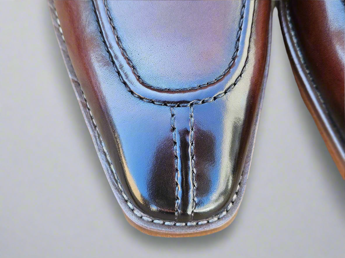 Moc Toe Oxford in Leather Sole Carrucci