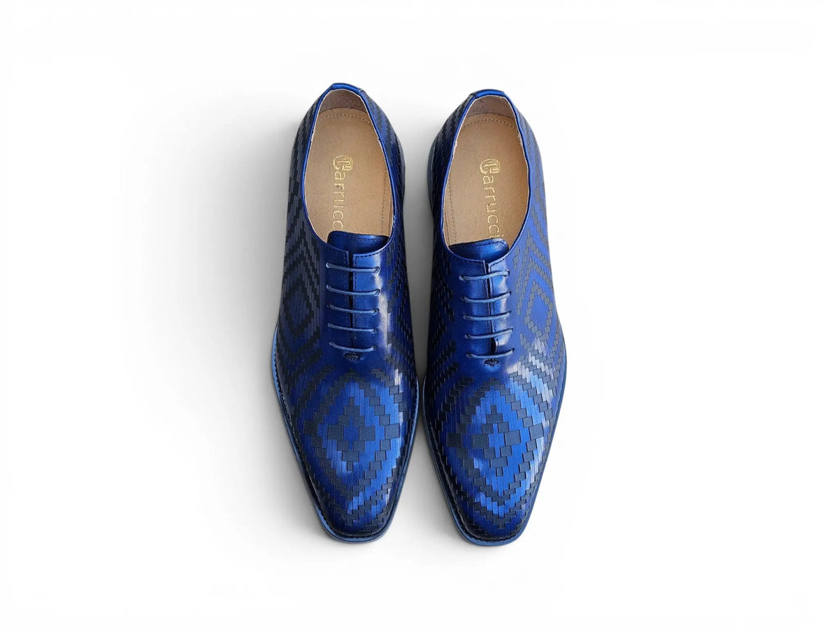 Mosaic Leather Oxford Carrucci