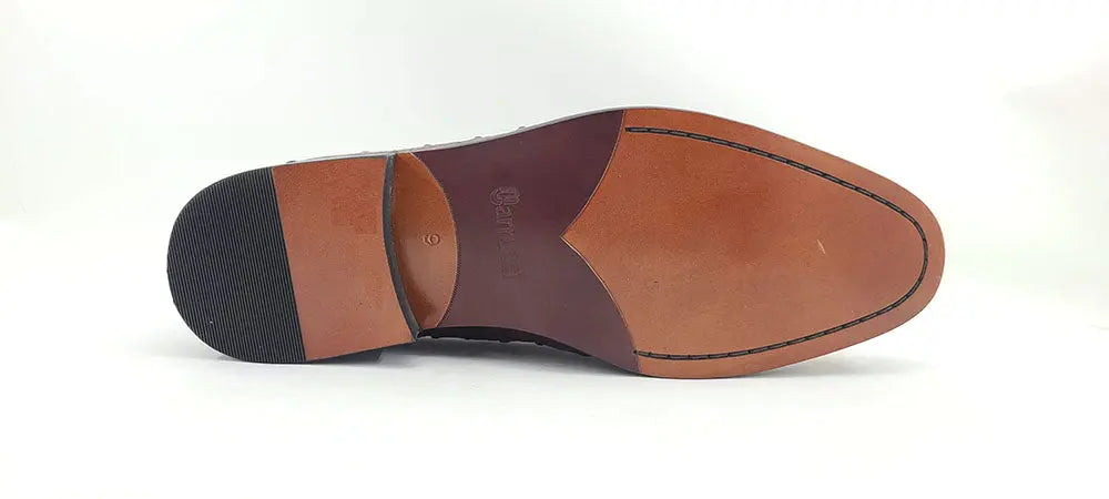 Ostrich Embossed Calfskin Slip-on Loafer Carrucci
