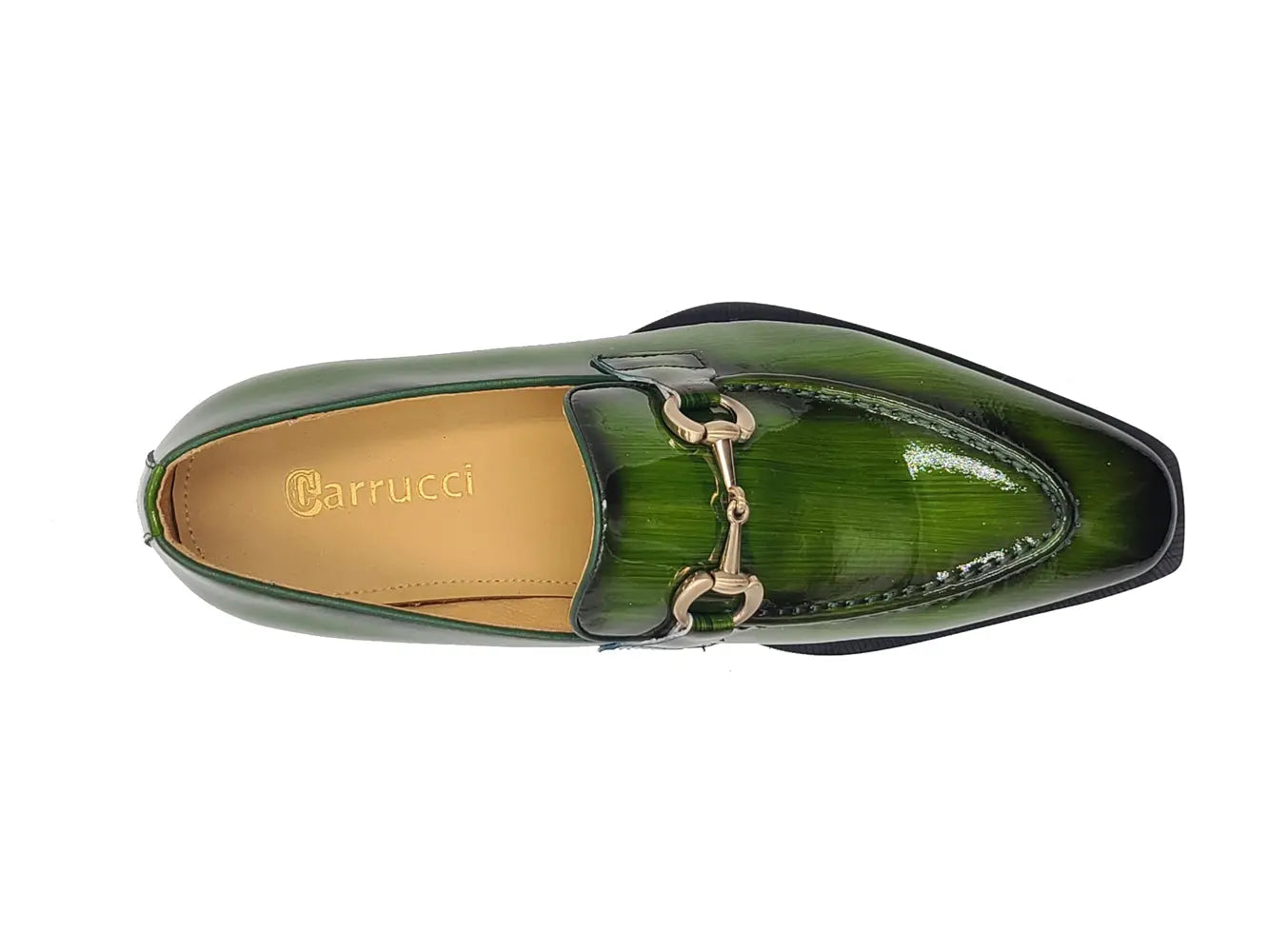 Patent Leather Buckle Loafer Carrucci