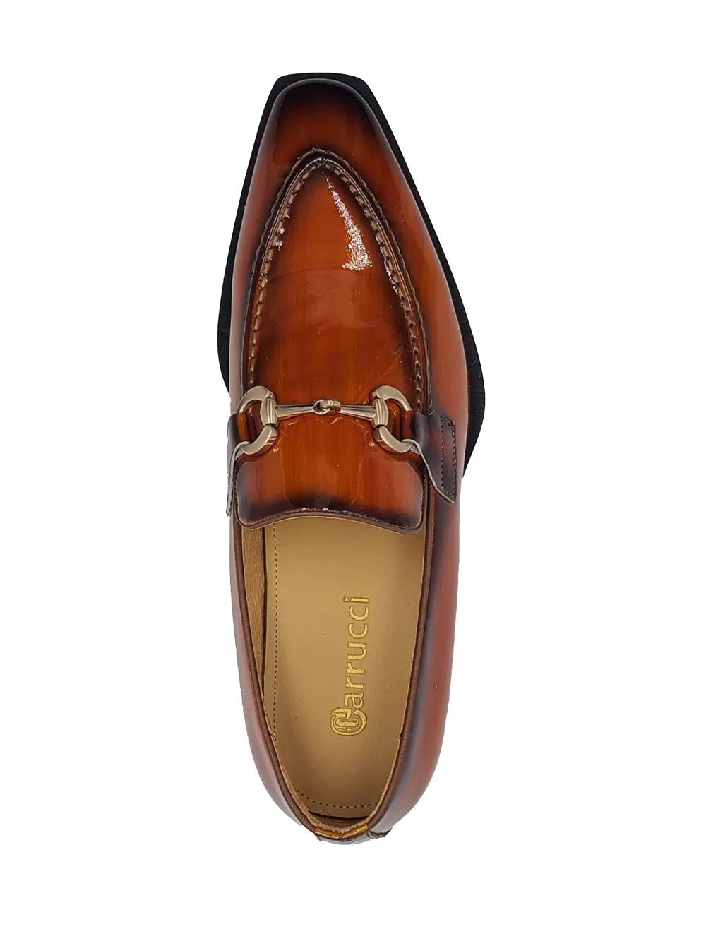Patent Leather Buckle Loafer Carrucci