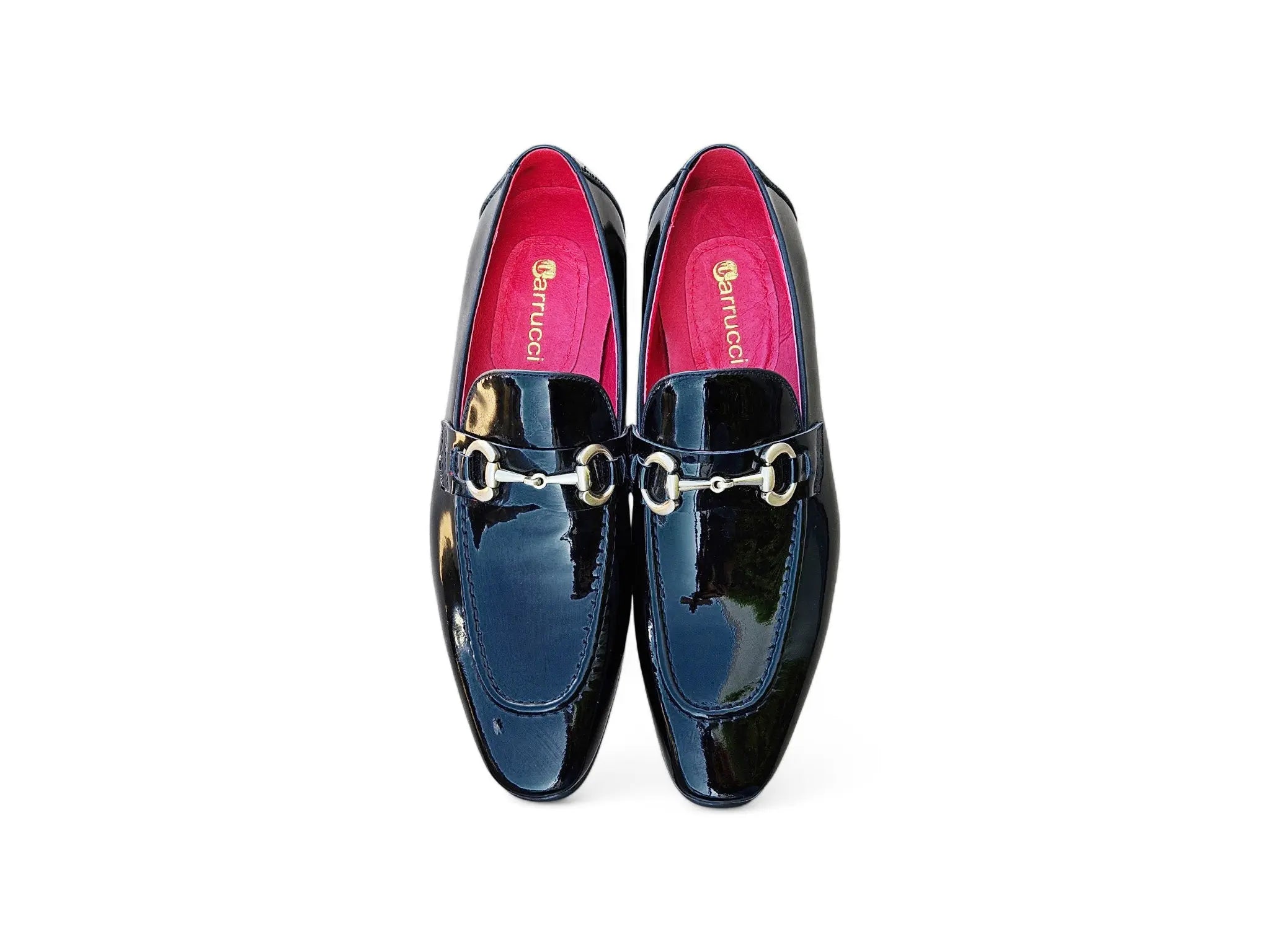 Patent Leather Horse Bit Loafer Carrucci