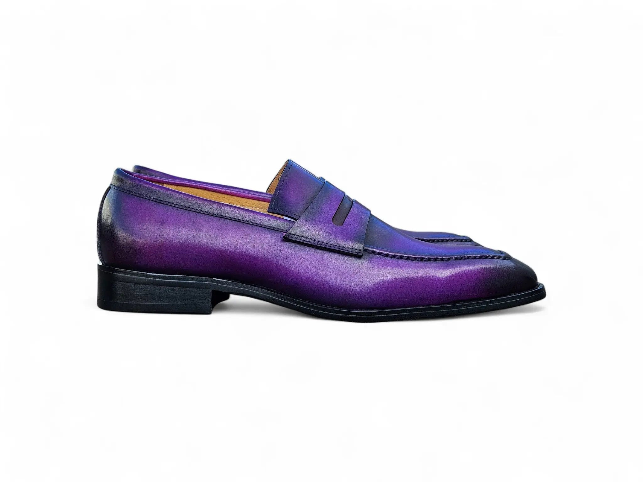 Patina Finished Penny Loafer Carrucci