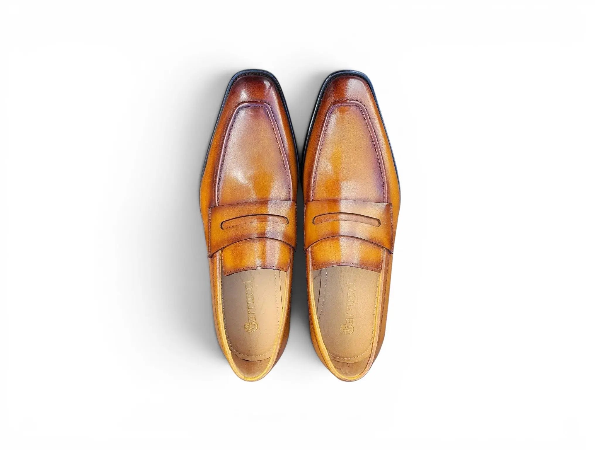 Patina Finished Penny Loafer Carrucci