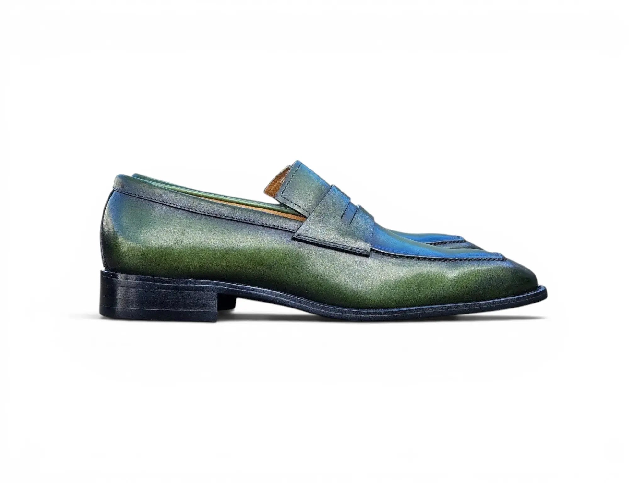 Patina Finished Penny Loafer Carrucci