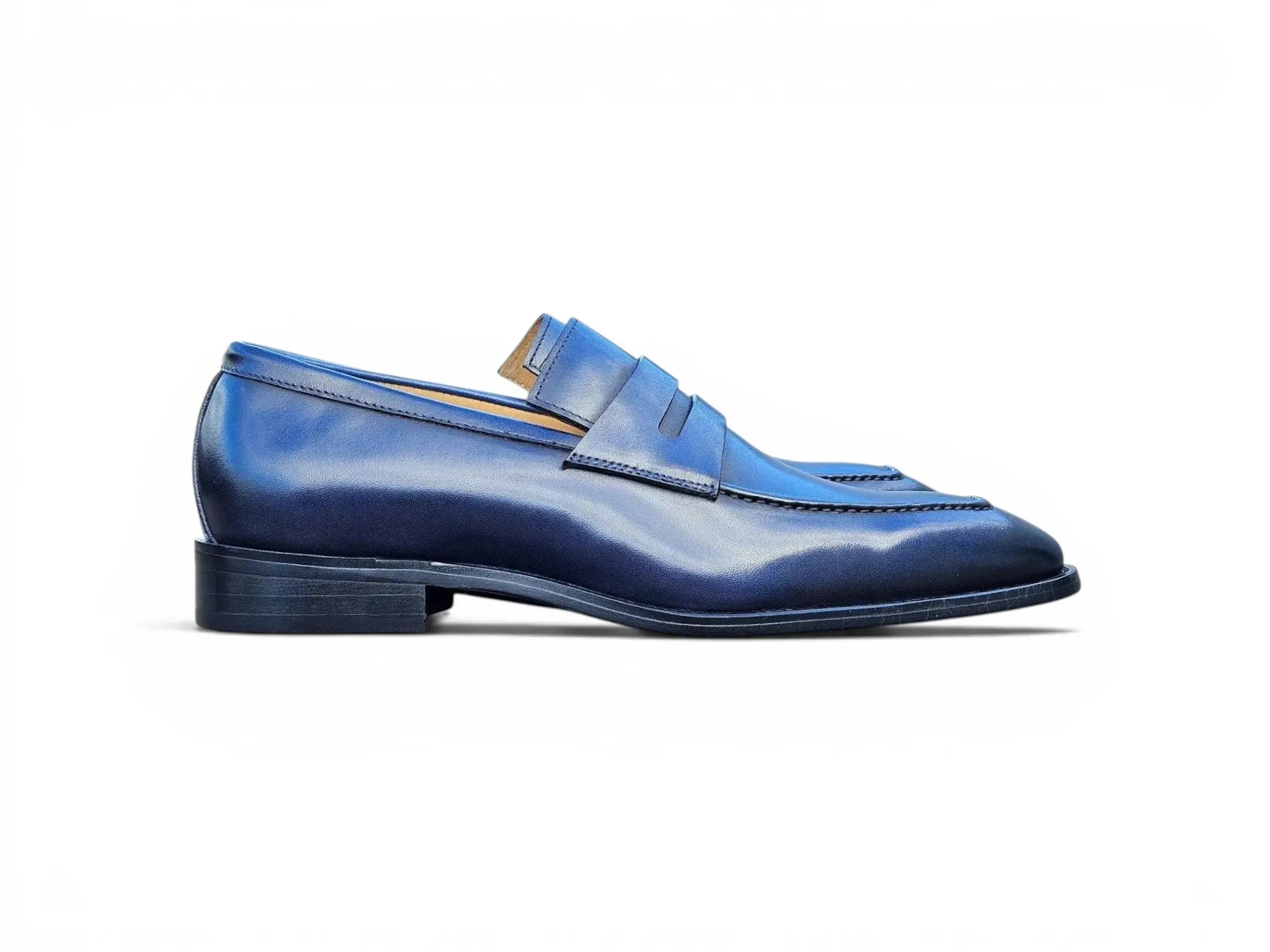 Patina Finished Penny Loafer Carrucci