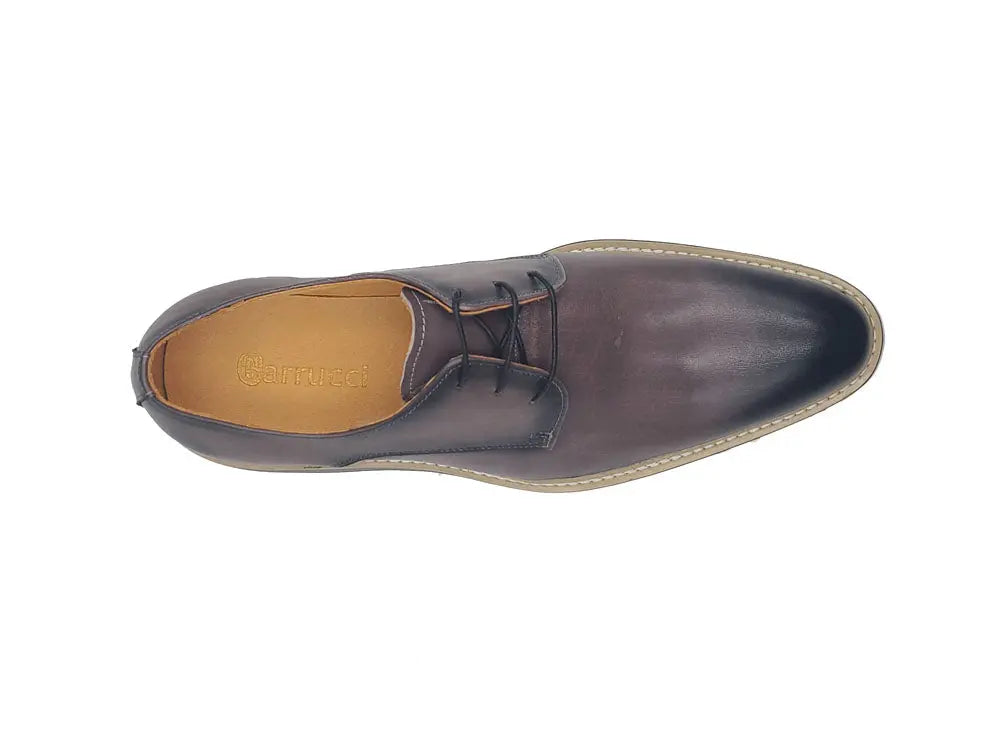 Plain Toe Blucher Style Oxford Carrucci