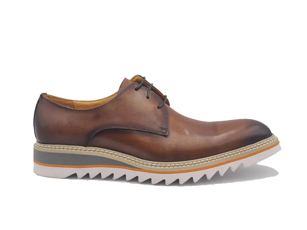 Plain Toe Blucher Style Oxford Carrucci