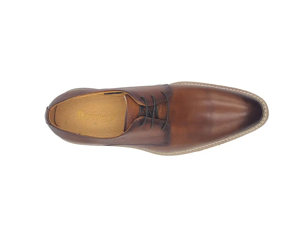 Plain Toe Blucher Style Oxford Carrucci