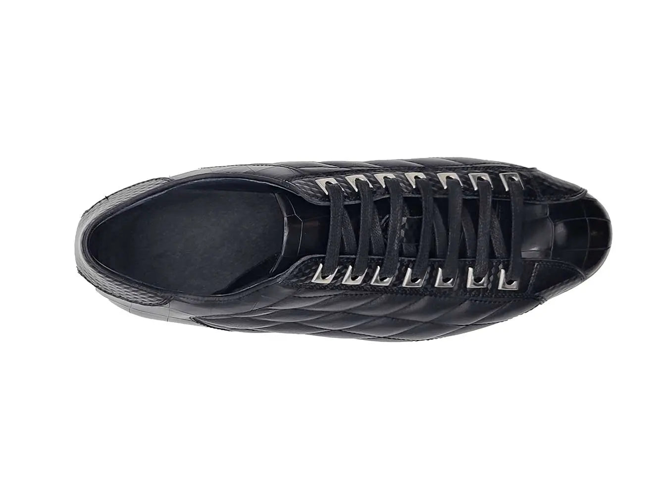 Quilted Leather Sneaker Carrucci