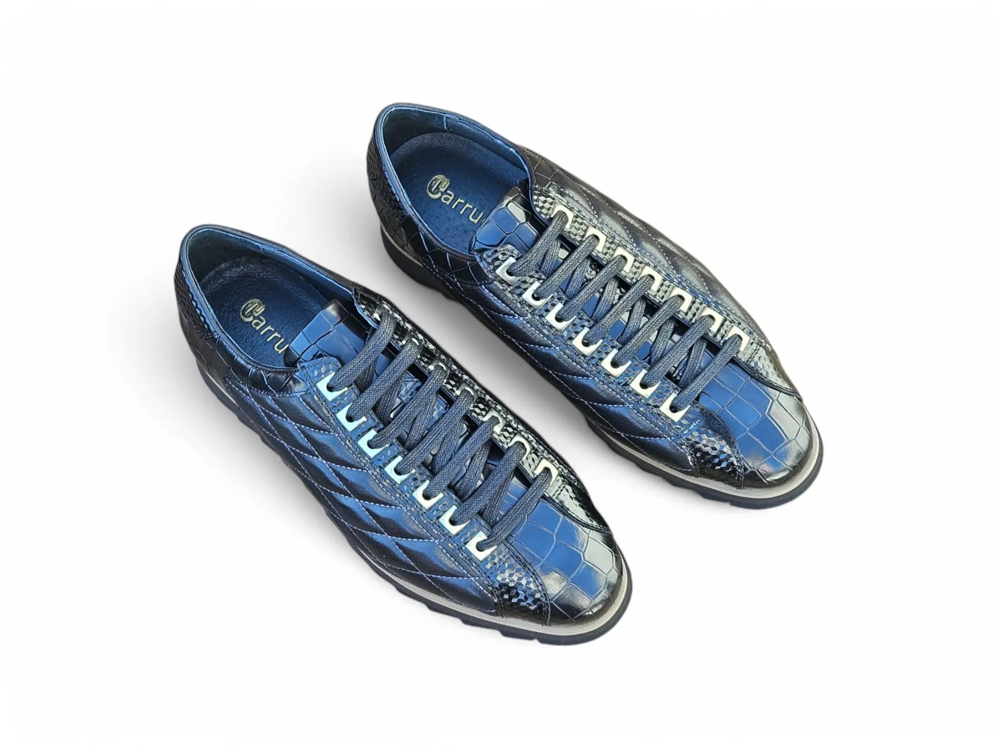 Quilted Leather Sneaker Carrucci