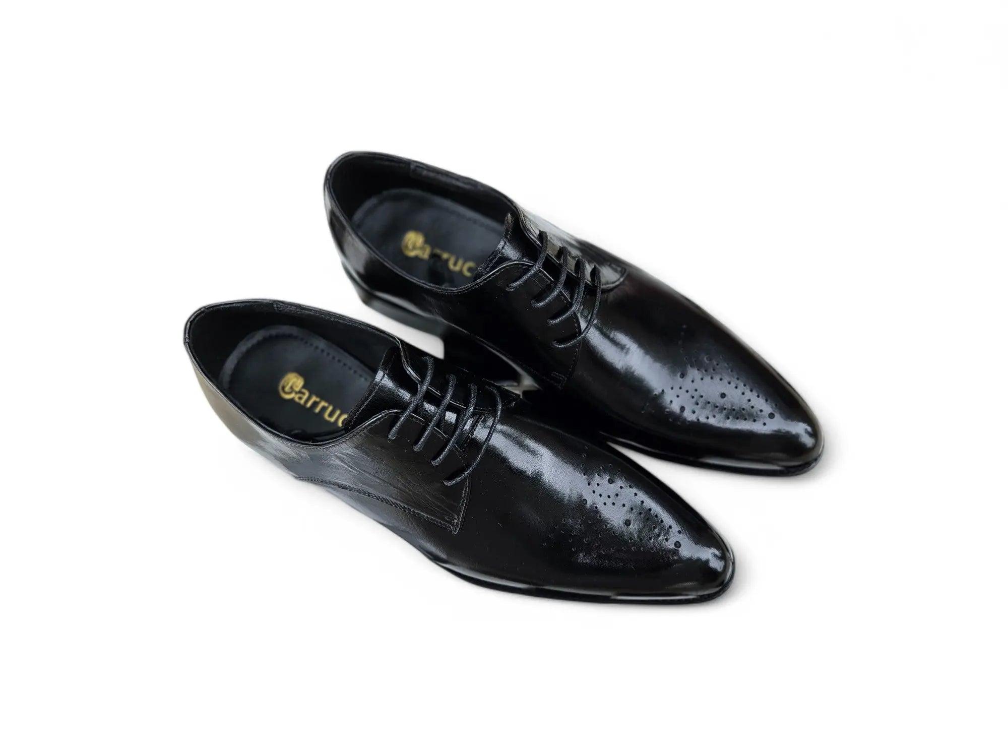 Signature Burnished Lace-up Derby Carrucci